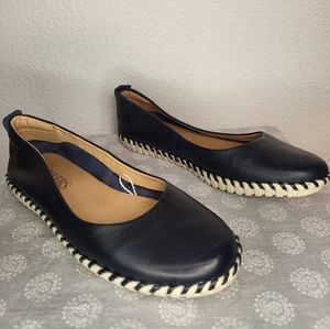 Pavers Leather Balet Pump Shoes size 7